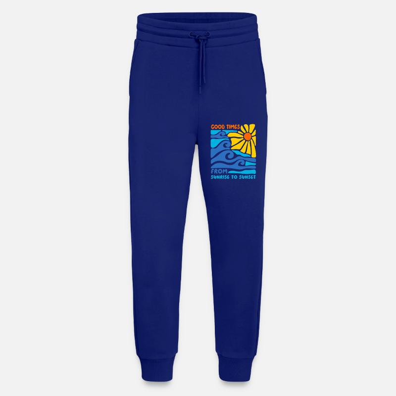 Summer and beautiful time - Jogging Pants - made by SPREAD  - Iconic Blue