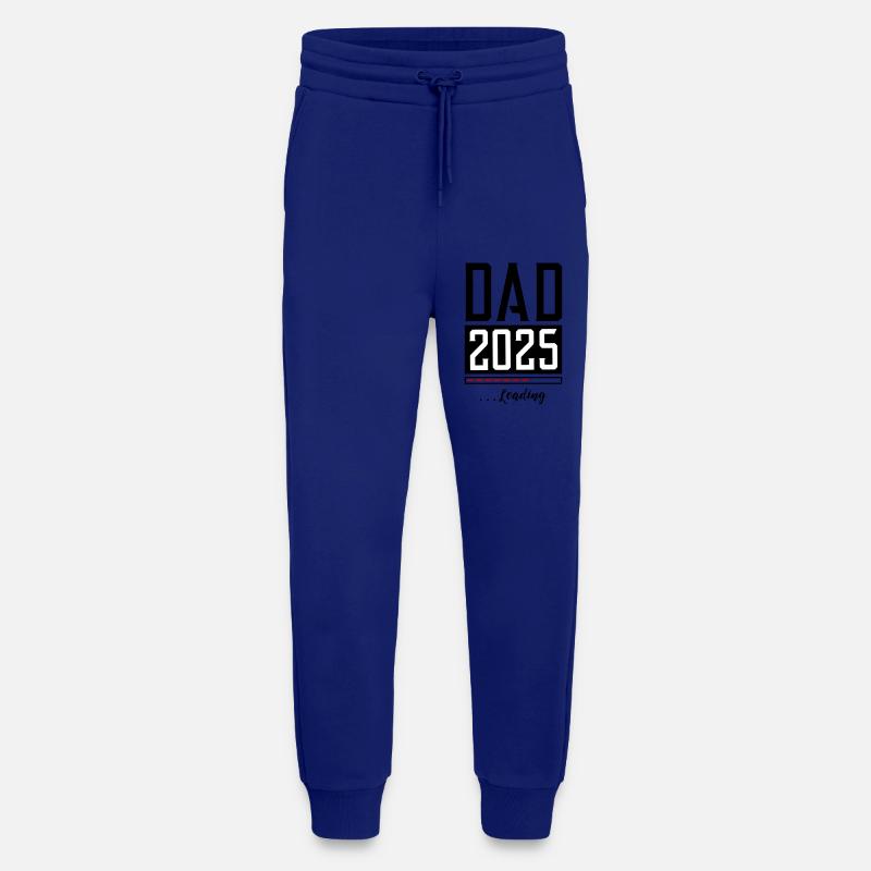 Dad 2025 Papa Loading Spruch - Jogginghose - made by SPREAD - Iconic Blue