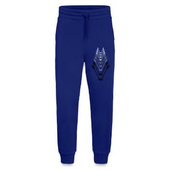 pfeilregen cooles muster regen regen viele pfeile - Jogginghose - made by SPREAD - Iconic Blue - Vorne
