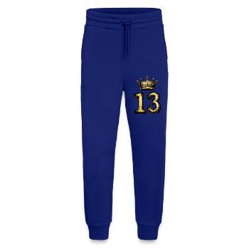 13 Number Crown - Jogging Pants - made by SPREAD  - Iconic Blue - Front