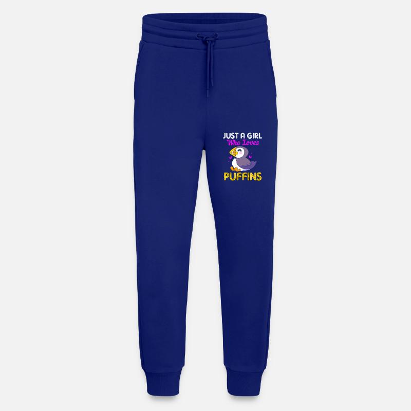 Macareux Papageientaucher - Pantalon de jogging bio décontracté fabriqué en UE - Iconic Blue