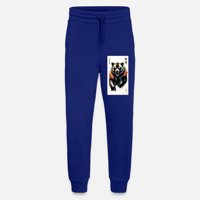 Colorfull Bear - Jogginghose - made by SPREAD - Iconic Blue