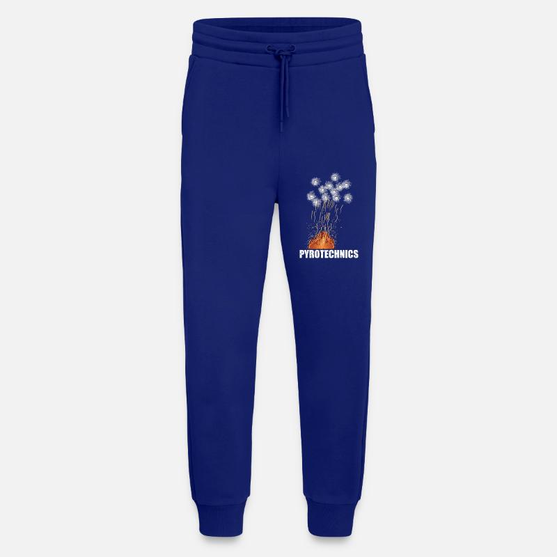 Pyrotechnics - Jogginghose - made by SPREAD - Iconic Blue