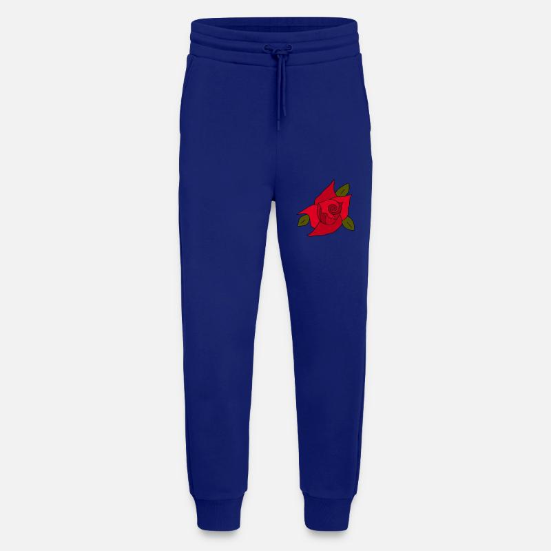 Saint-Valentin, Saint-Valentin, Saint-Valentin - Pantalon de jogging bio décontracté fabriqué en UE - Iconic Blue