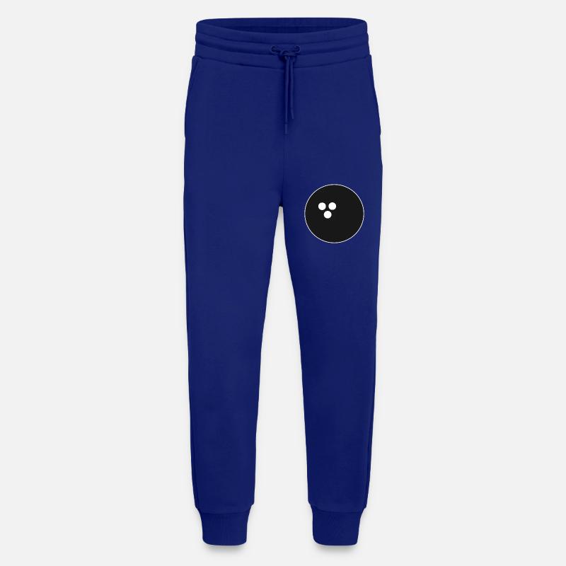Bowlingkugel, Bowling schwarz - Jogginghose - made by SPREAD - Iconic Blue