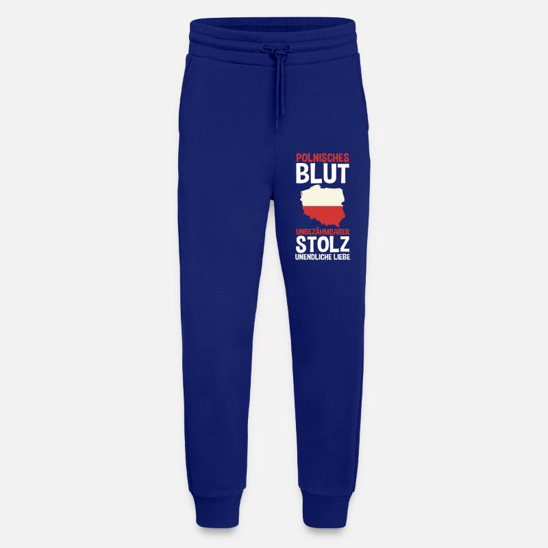 Pole Polnisch Polen - Jogginghose - made by SPREAD - Iconic Blue