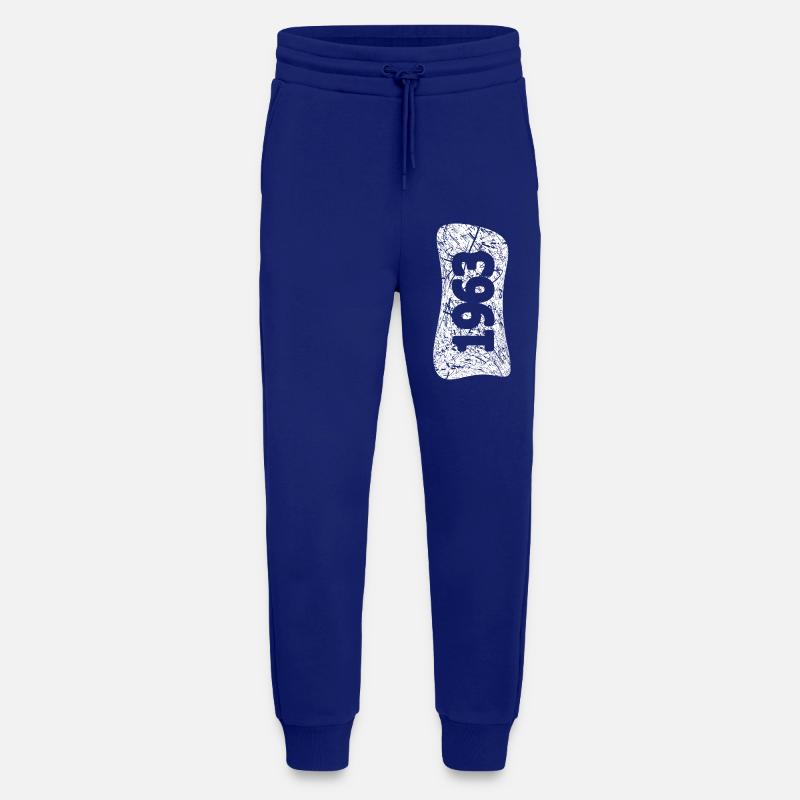 Mariage 1963 - Pantalon de jogging bio décontracté fabriqué en UE - Iconic Blue