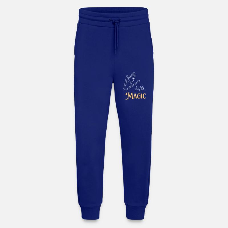 Feel the Magic - Ski Jumping - Jogginghose - made by SPREAD - Iconic Blue