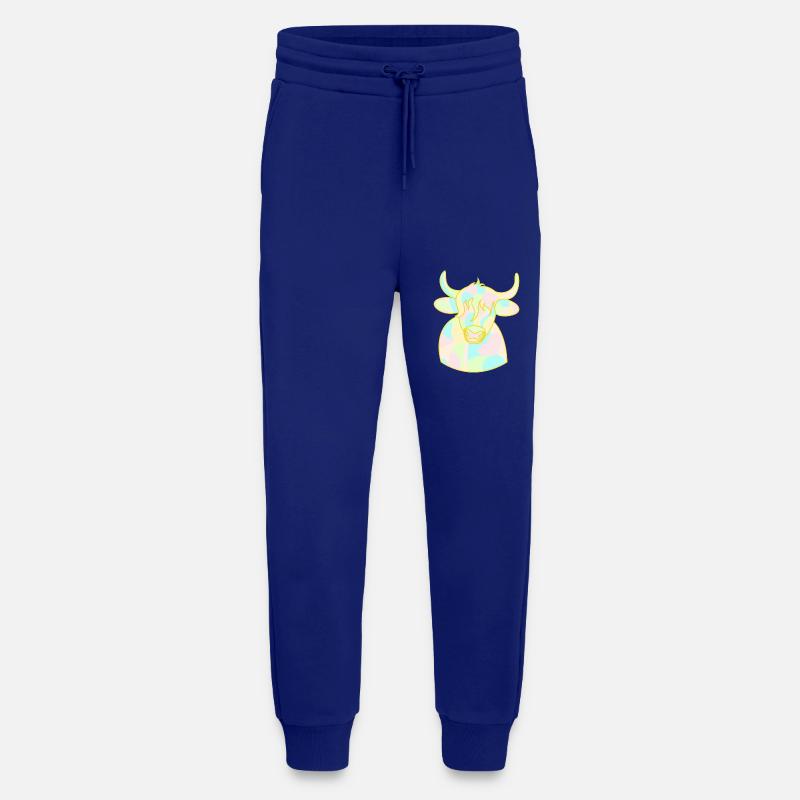 Opal Cuddle Bull - Jogging Pants - made by SPREAD  - Iconic Blue