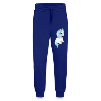 Shy cute baby unicorn - Jogging Pants - made by SPREAD  - Iconic Blue - Front