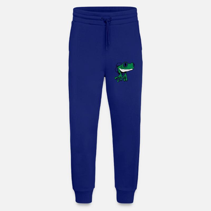 Frosch Loch witzig - Jogginghose - made by SPREAD - Iconic Blue