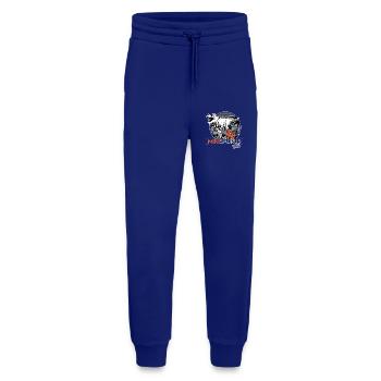 Minisaurus rex Cadeau garçon dinosaure - Pantalon de jogging bio décontracté fabriqué en UE - Iconic Blue - Devant