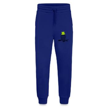 hibou monsieur - Pantalon de jogging bio décontracté fabriqué en UE - Iconic Blue - Devant