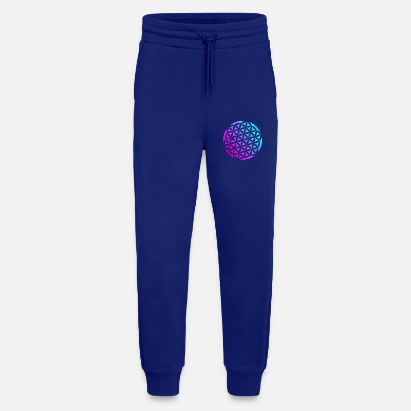 Blume des Lebens - Jogginghose - made by SPREAD - Iconic Blue