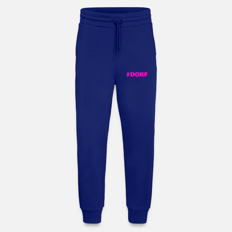 #Dorf - Pantalon de jogging bio décontracté fabriqué en UE - Iconic Blue