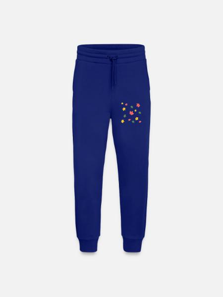 Herbstblätter - Jogginghose - made by SPREAD - Iconic Blue