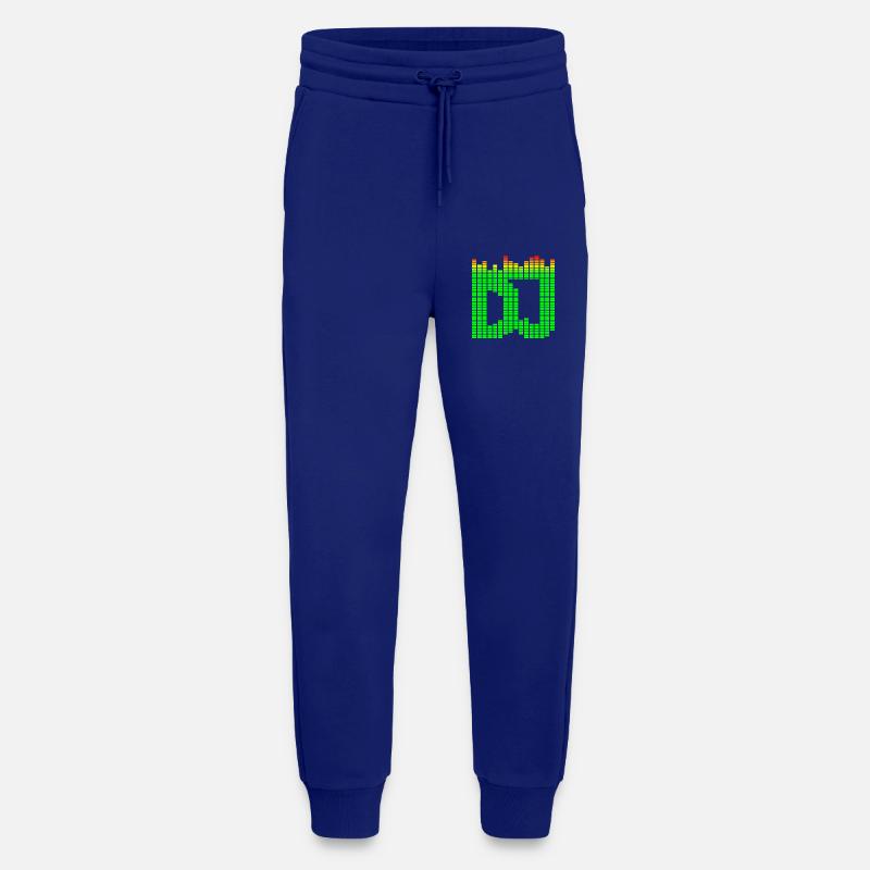 DJ Musik Equalizer - Jogginghose - made by SPREAD - Iconic Blue