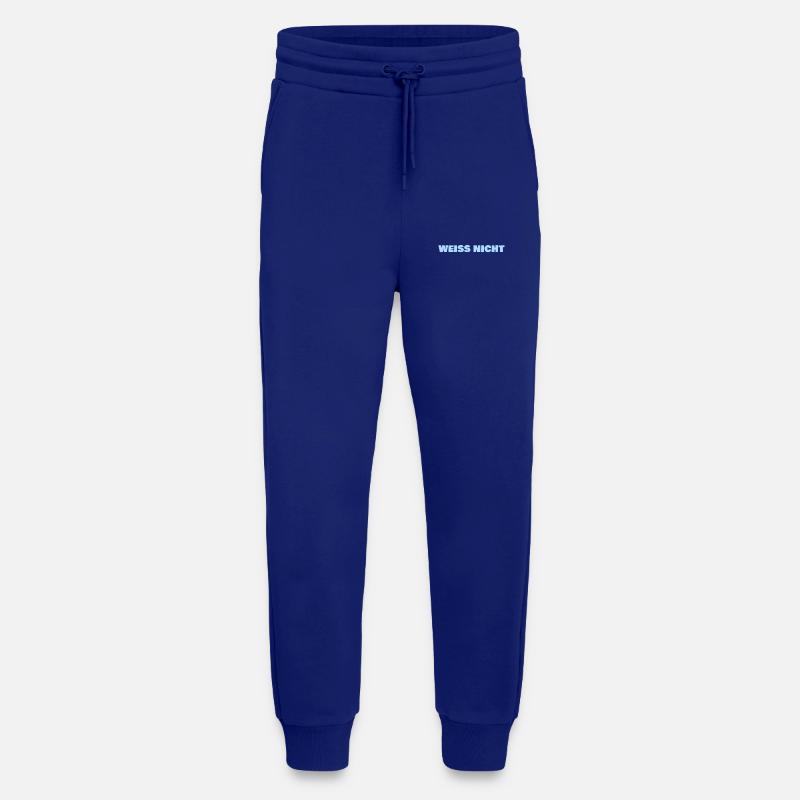 weiss nicht - Jogginghose - made by SPREAD - Iconic Blue