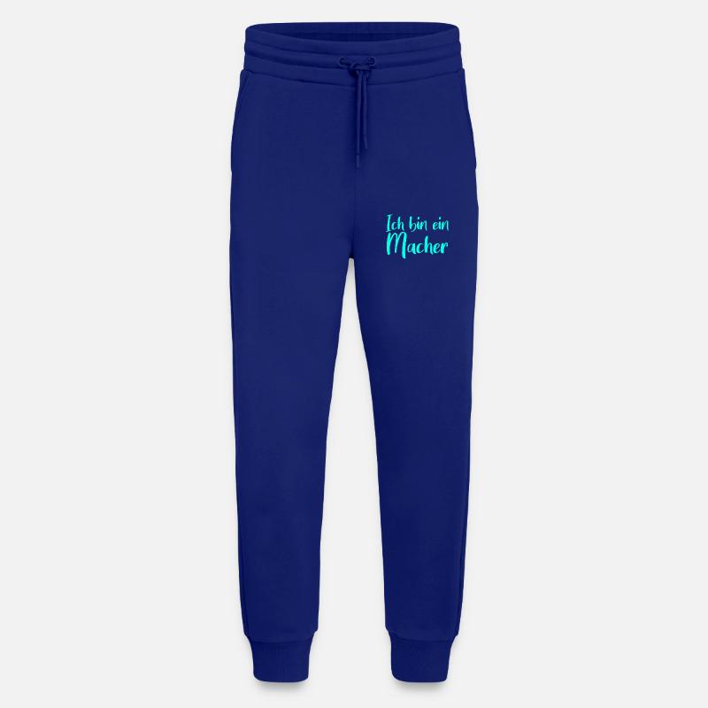 Ich bin ein Macher - Jogginghose - made by SPREAD - Iconic Blue