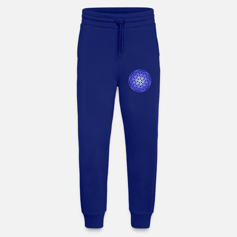 Blume des Lebens - Jogginghose - made by SPREAD - Iconic Blue