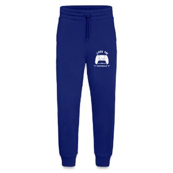 J’peu Pas j’Ai Console - Pantalon de jogging bio décontracté fabriqué en UE - Iconic Blue - Devant