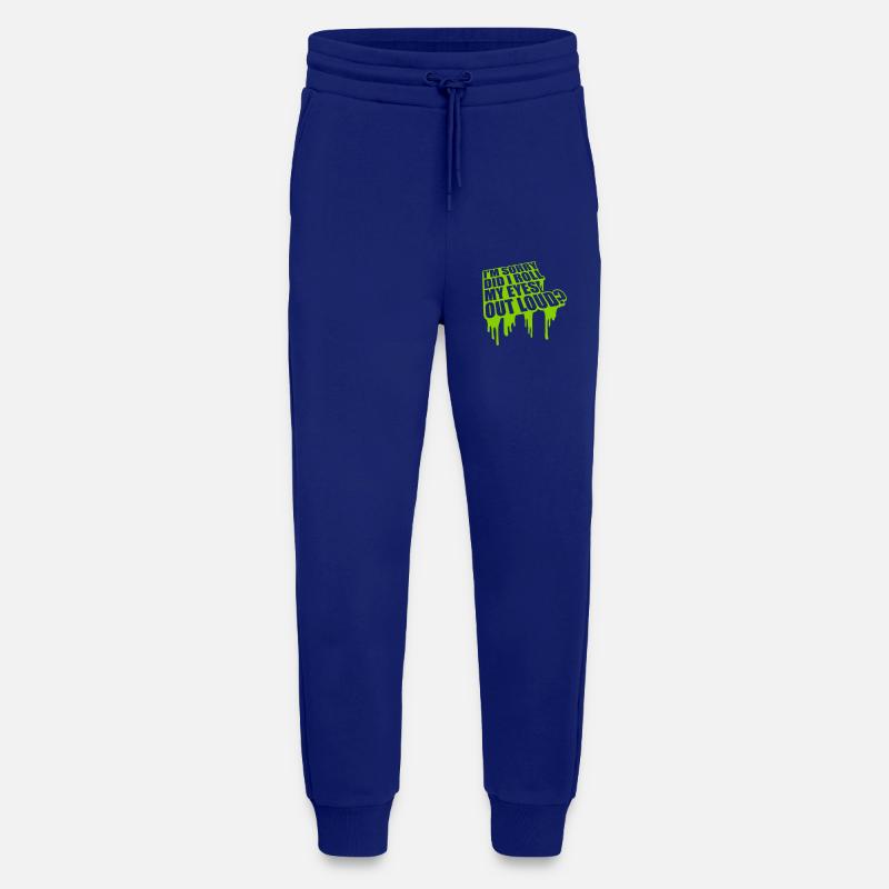 Roll My Eyes Out - Jogginghose - made by SPREAD - Iconic Blue