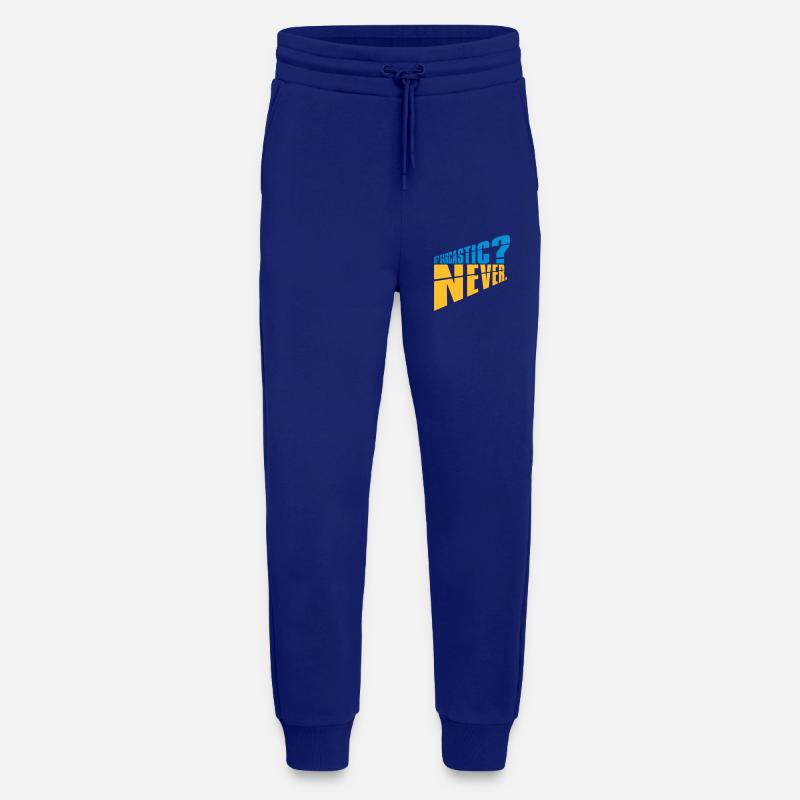 me sarcastic never Zitat - Jogginghose - made by SPREAD - Iconic Blue