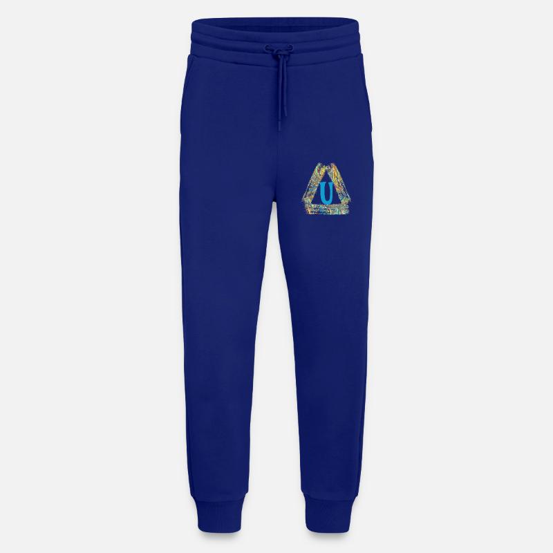 e 201 u - Jogging Pants - made by SPREAD  - Iconic Blue