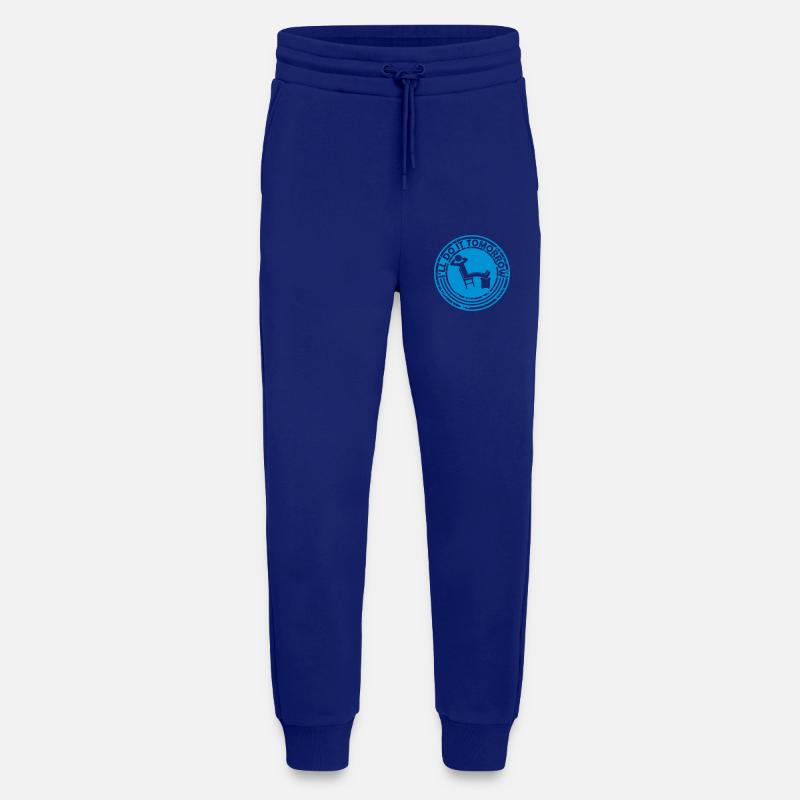 do it tomorrow Zitat - Jogginghose - made by SPREAD - Iconic Blue