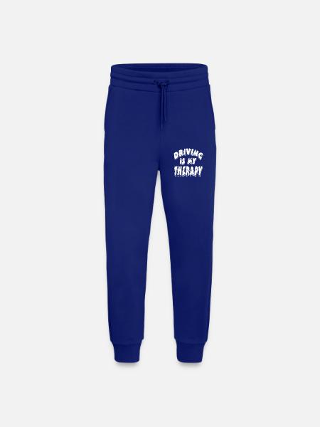 Car - Jogging Pants - made by SPREAD  - Iconic Blue