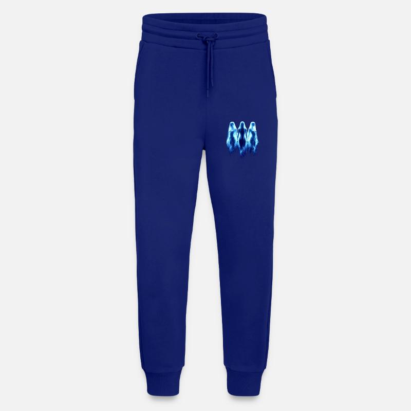 three ghosts - Jogging Pants - made by SPREAD  - Iconic Blue