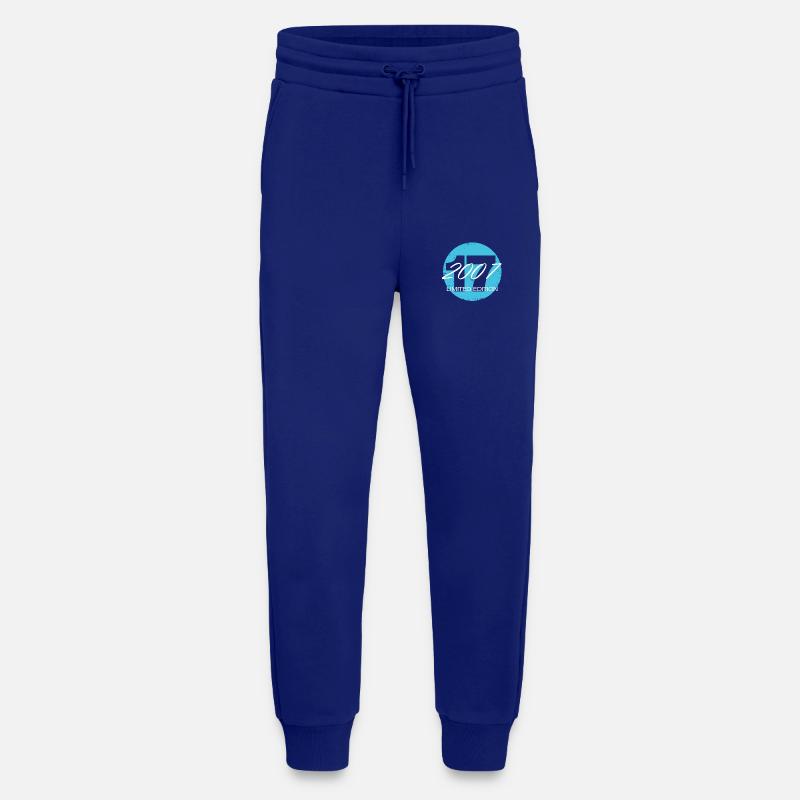 Edition limitée 17 ans d’âge - Pantalon de jogging bio décontracté fabriqué en UE - Iconic Blue
