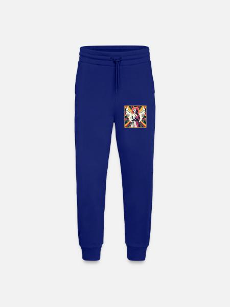 Schutzengel Pop-Art - Jogginghose - made by SPREAD - Iconic Blue