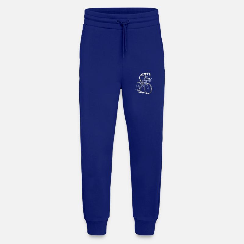 Cyclist - Jogging Pants - made by SPREAD  - Iconic Blue