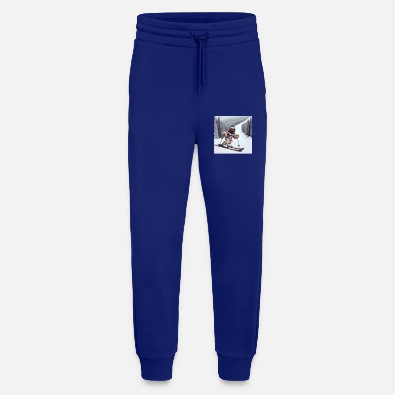 Faultier Wanderer Skifahrer - Jogginghose - made by SPREAD - Iconic Blue