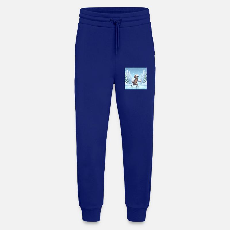 Sloth Wanderer Eislaufen - Jogginghose - made by SPREAD - Iconic Blue