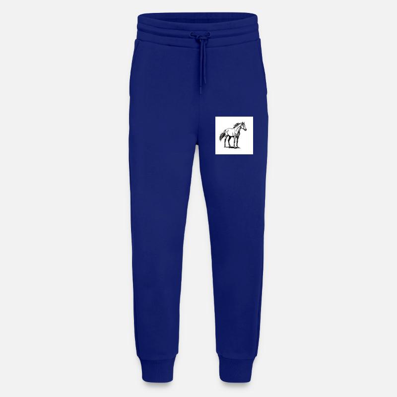 Pferde: Freunde und Begleiter - Jogginghose - made by SPREAD - Iconic Blue