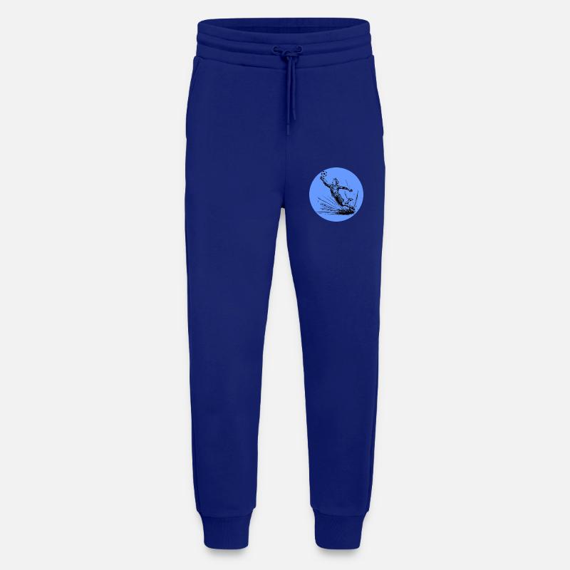Gardien - Pantalon de jogging bio décontracté fabriqué en UE - Iconic Blue