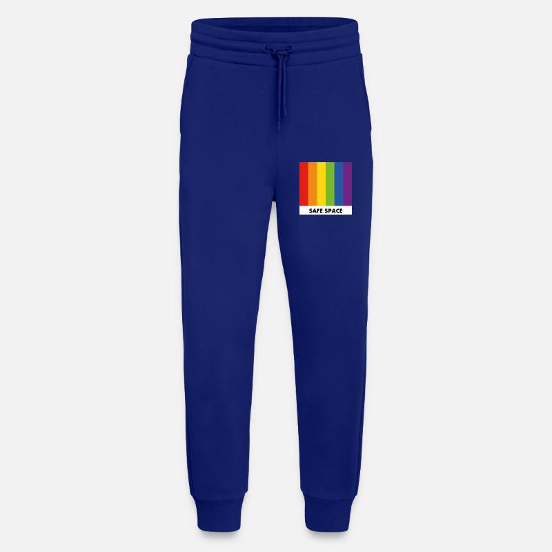 Safe Space Pride Allyship - Jogging Pants - made by SPREAD  - Iconic Blue