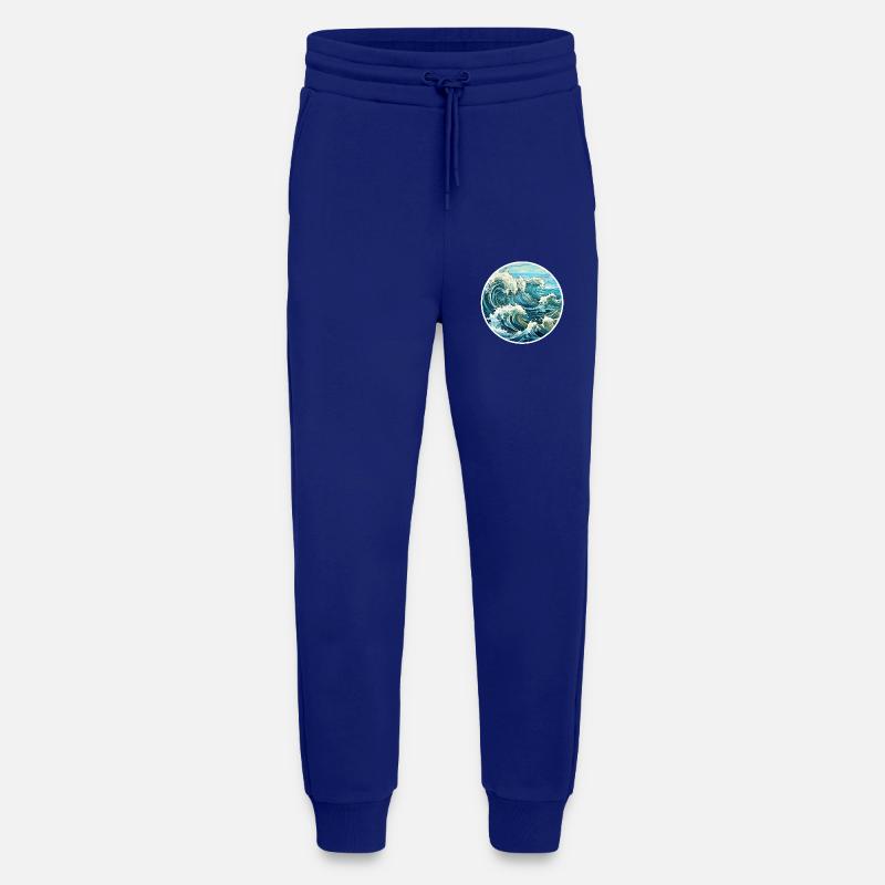 Waves - Jogging Pants - made by SPREAD  - Iconic Blue
