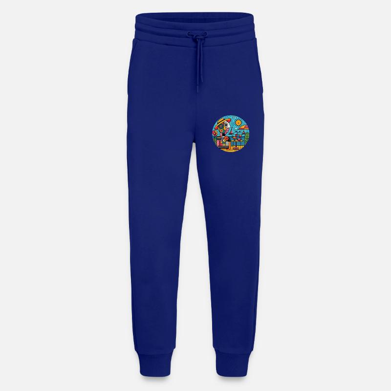 Urlaubstraum eines Malers - Jogginghose - made by SPREAD - Iconic Blue