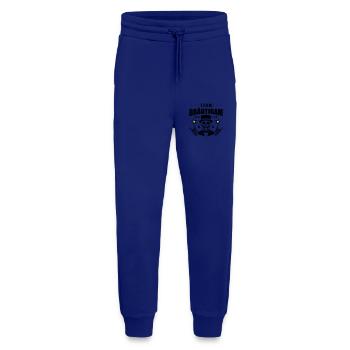 Team Bräutigam Hochzeit Skull - Jogginghose - made by SPREAD - Iconic Blue - Vorne
