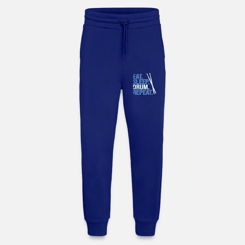 Eat. Sleep. Drum. Repeat. - Jogginghose - made by SPREAD - Iconic Blue