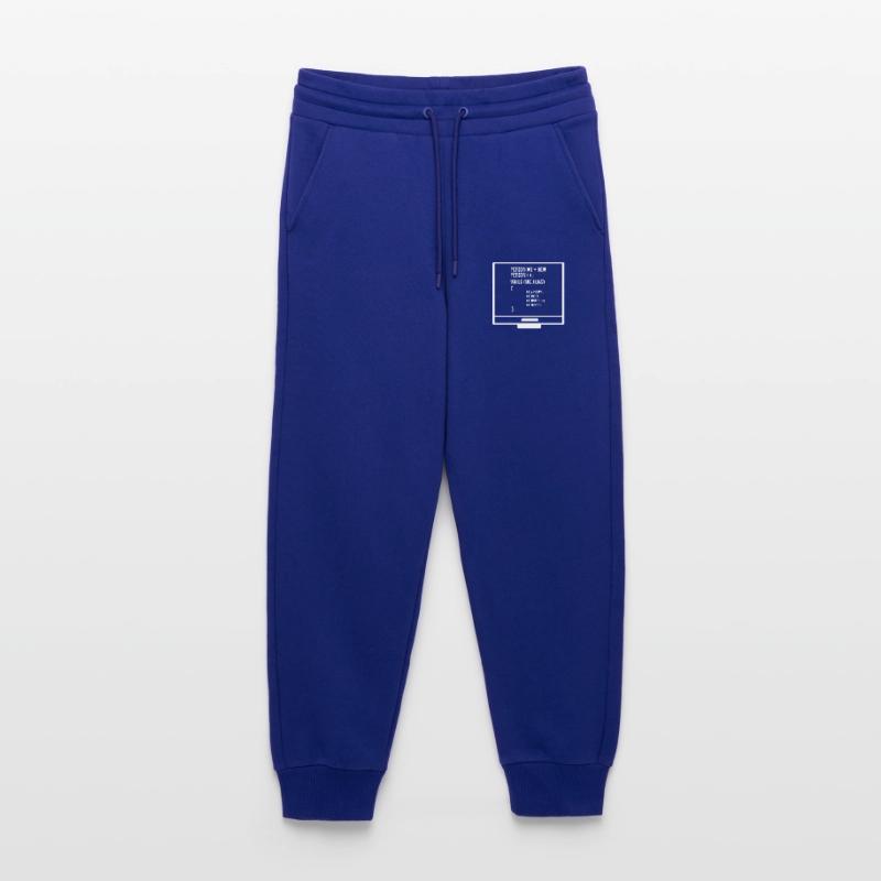 Programmation programmation Programmeurs d’ordinateur Pantalon de jogging bio décontracté fabriqué en UE