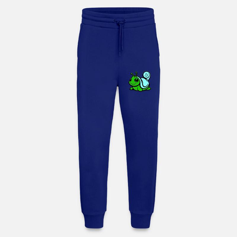 Snail Comic - Jogging Pants - made by SPREAD  - Iconic Blue