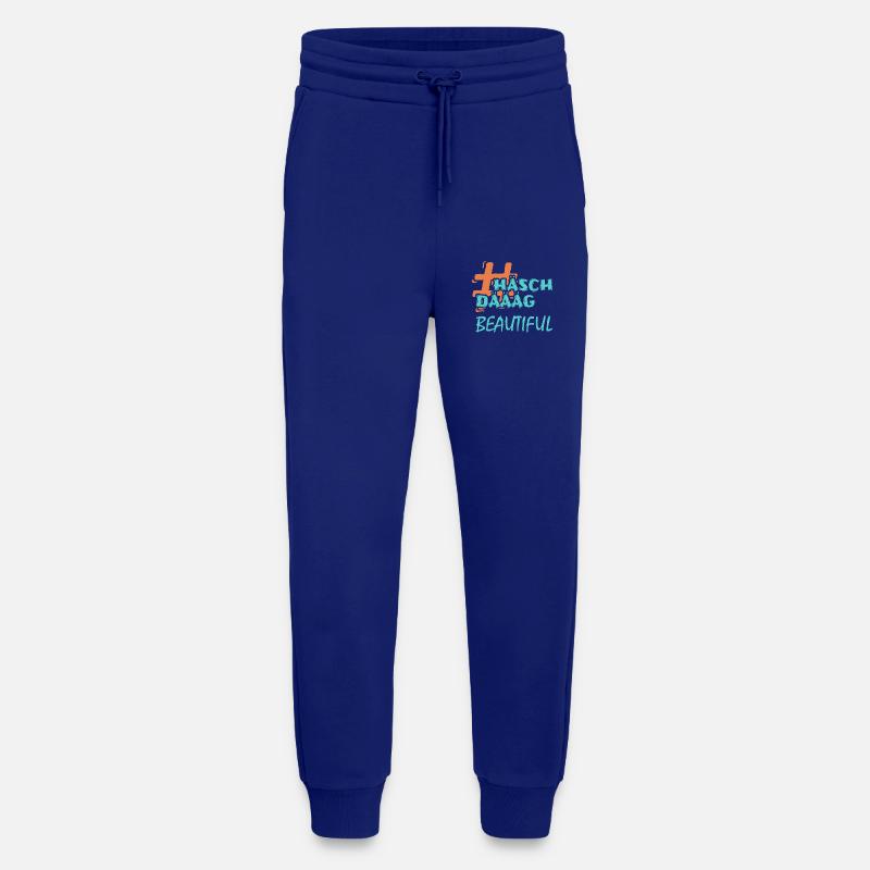 Gift for Beautiful - Jogging Pants - made by SPREAD  - Iconic Blue