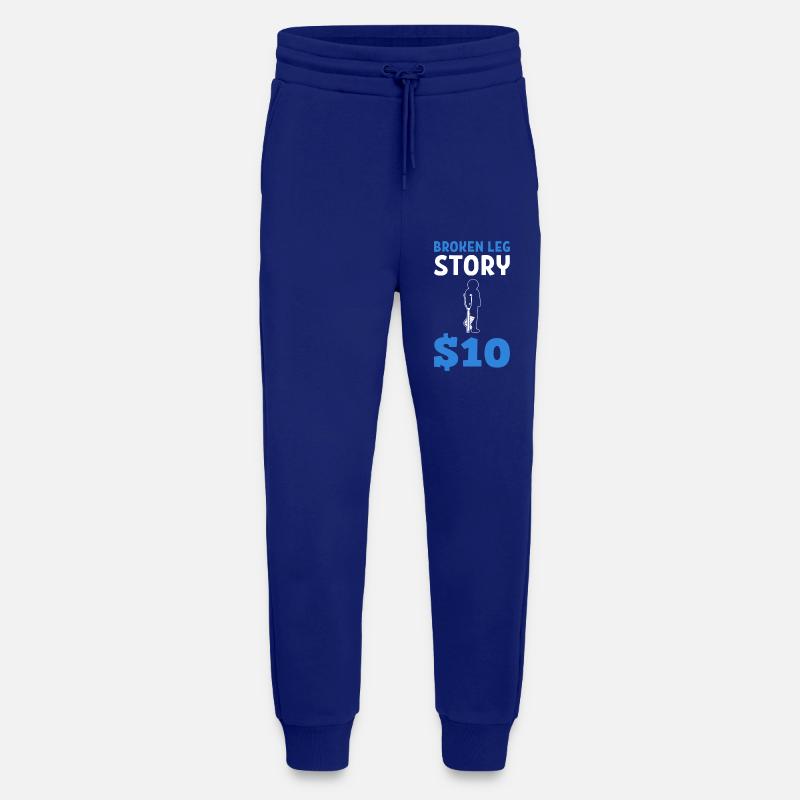 Gebrochenes Bein - Jogginghose - made by SPREAD - Iconic Blue