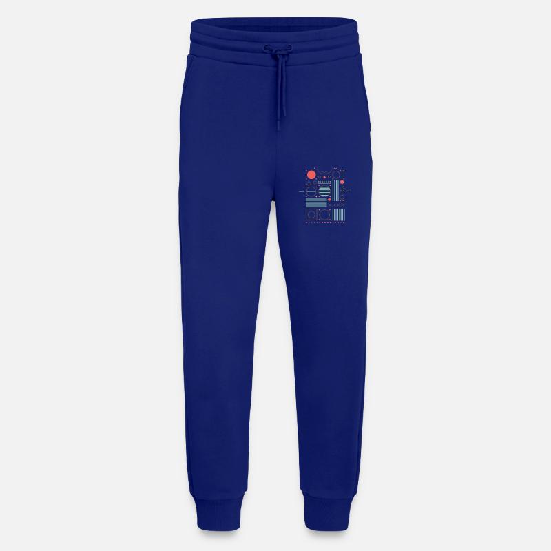 Conception élémentaire - Pantalon de jogging bio décontracté fabriqué en UE - Iconic Blue