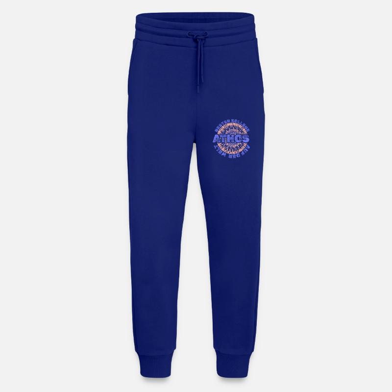 Gift for Athos - Jogging Pants - made by SPREAD  - Iconic Blue