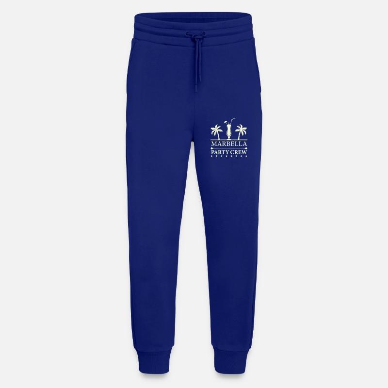 marbella party crew - Jogginghose - made by SPREAD - Iconic Blue